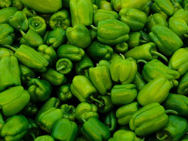 Image of green bell peppers